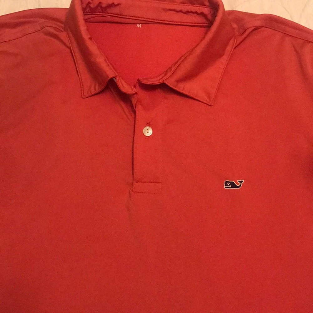 Mens medium vineyard vines performance golf shirt